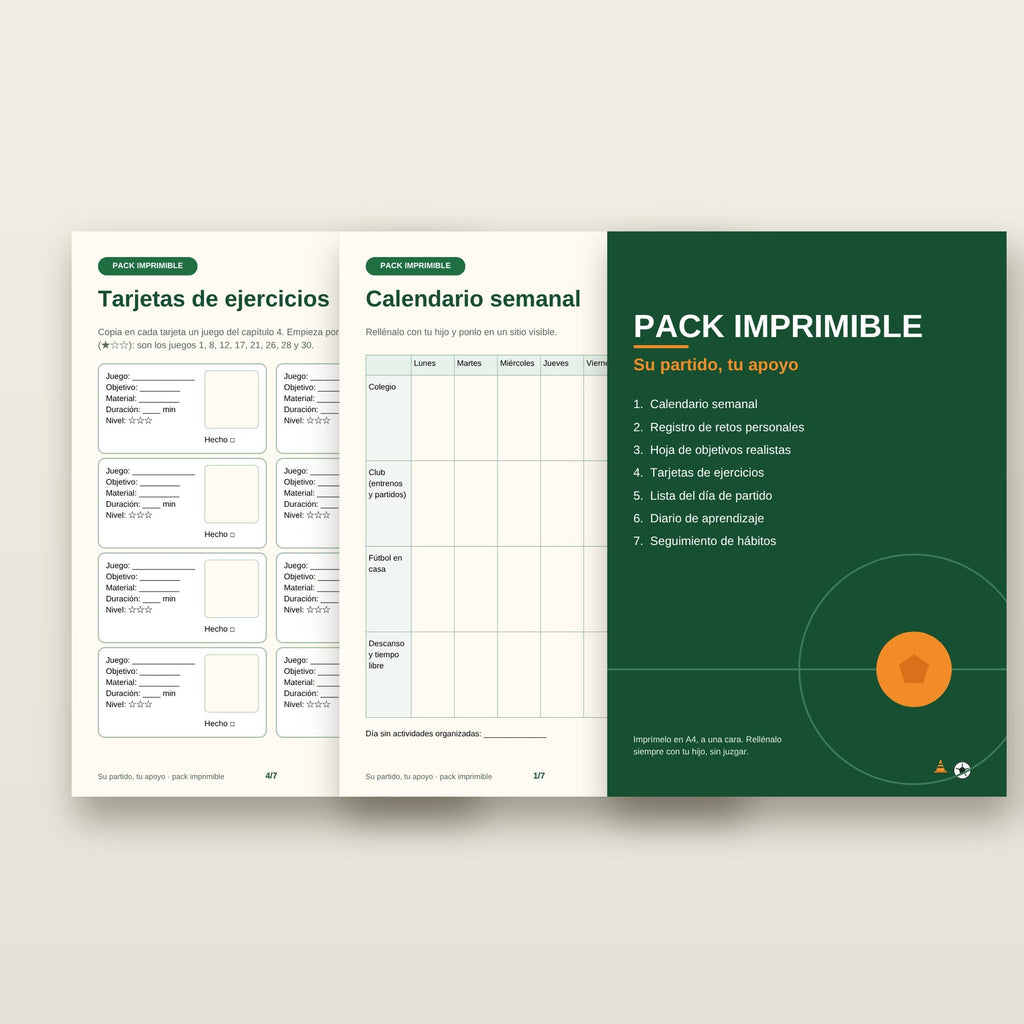 Pack imprimible de Su partido, tu apoyo